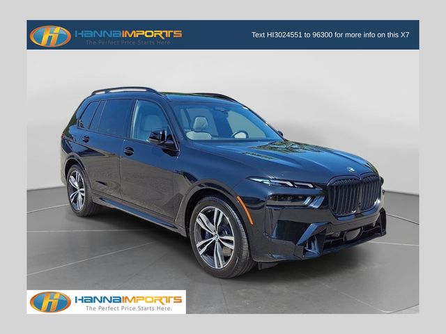 Black Sapphire Metallic 2024 BMW X7 SUV / Crossover All-Wheel Drive 8-Speed Automatic