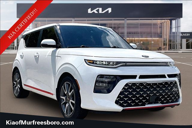 Snow White Pearl 2021 Kia Soul SUV / Crossover Front-Wheel Drive 7-Speed Automatic