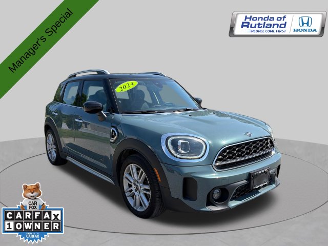 Sage Green Metallic 2024 MINI Countryman SUV / Crossover All-Wheel Drive 8-Speed Automatic