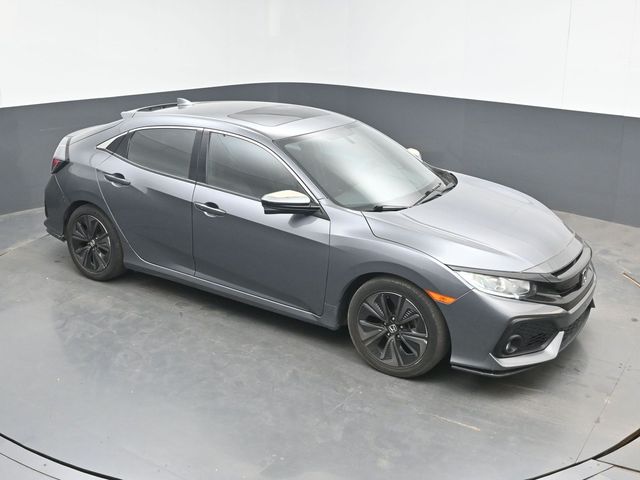Polished Metal Metallic 2018 Honda Civic Hatchback Hatchback Front-Wheel Drive Continuously Variable Transmission