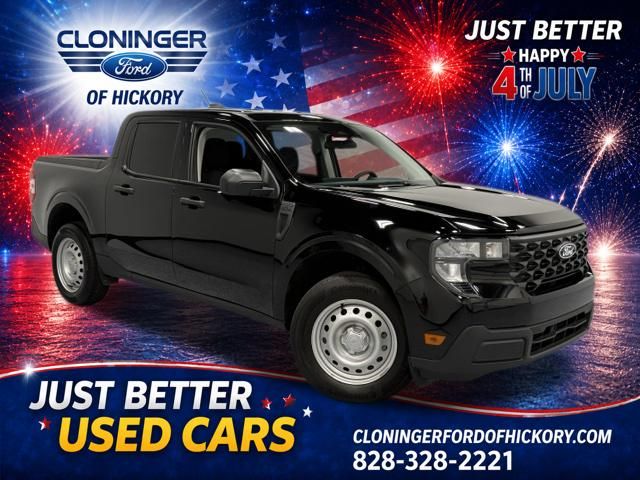 Shadow Black 2025 Ford Maverick Pickup Truck Front-Wheel Drive Continuously Variable Transmission