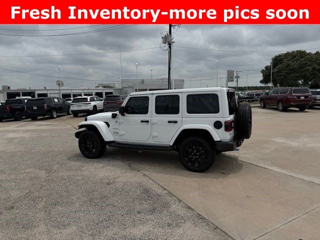 2023 Jeep Wrangler Sahara 4xe White at DeMontrond Gulf Freeway