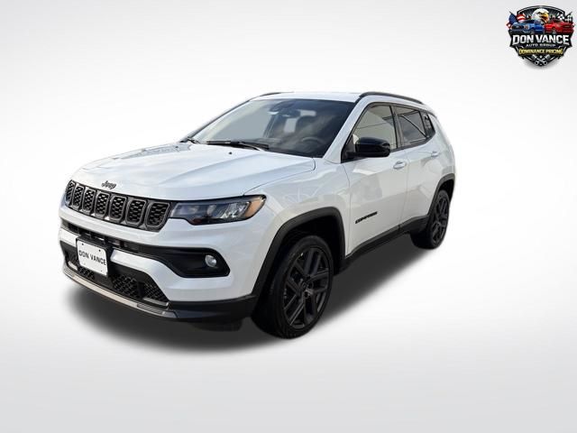 Bright White Clearcoat 2026 Jeep Compass Latitude 4WD SUV / Crossover Four-Wheel Drive 8-Speed Automatic
