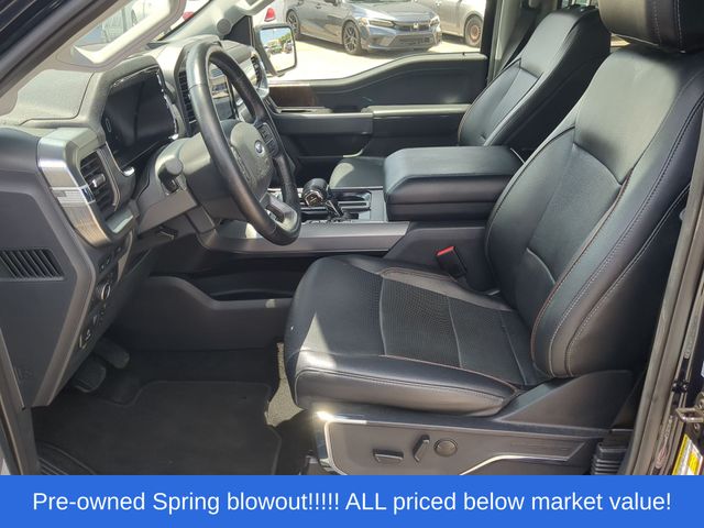 Used 2022 Blue Metallic Ford Lariat image 24