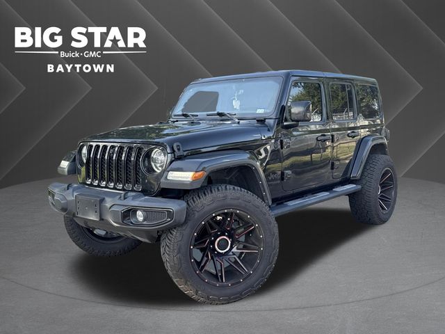 2021 Jeep Wrangler Unlimited Sahara Altitude Black at Victoria Chrysler Dodge Jeep Ram