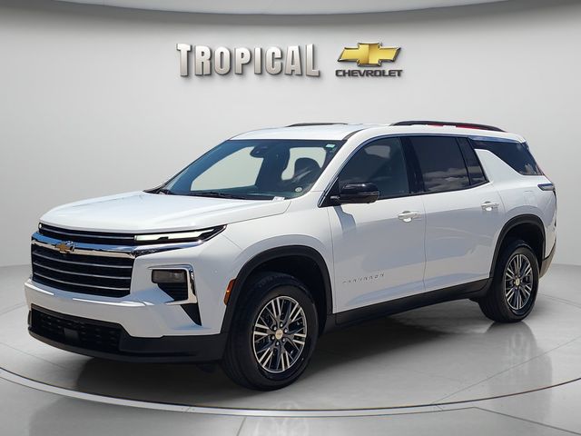 Summit White 2024 Chevrolet Traverse SUV / Crossover Front-Wheel Drive 8-Speed Automatic