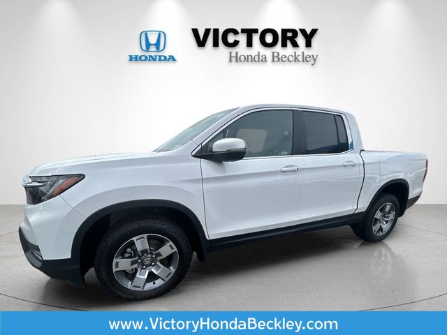 Platinum White 2026 Honda Ridgeline Pickup Truck All-Wheel Drive 9-Speed Automatic