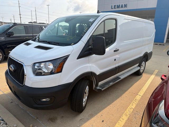 Oxford White 2025 Ford Transit Cargo Van Rear-Wheel Drive 