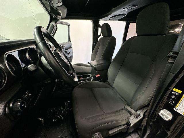 2020 Jeep Wrangler Unlimited Sport S Black at Klick Lewis Buick Chevrolet