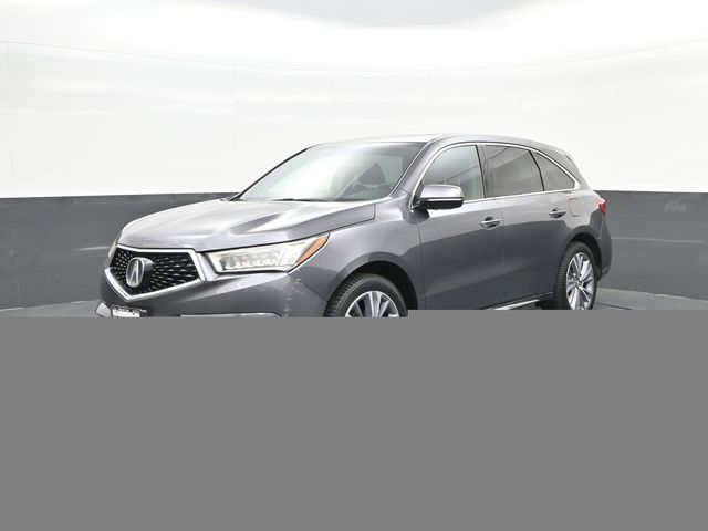 Gray (Modern Steel) 2017 Acura MDX SUV / Crossover All-Wheel Drive 9-Speed Automatic