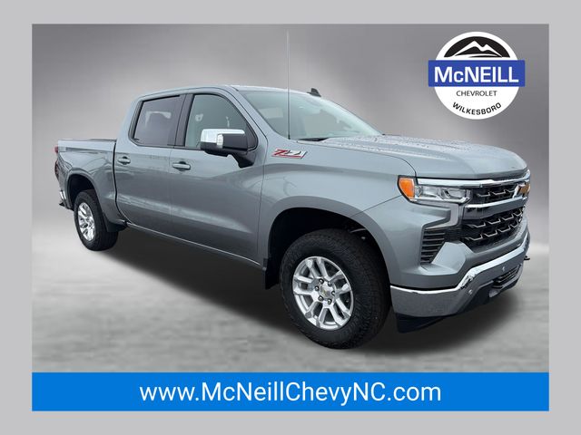 Sterling Gray Metallic 2026 Chevrolet Silverado 1500 Pickup Truck Four-Wheel Drive Automatic