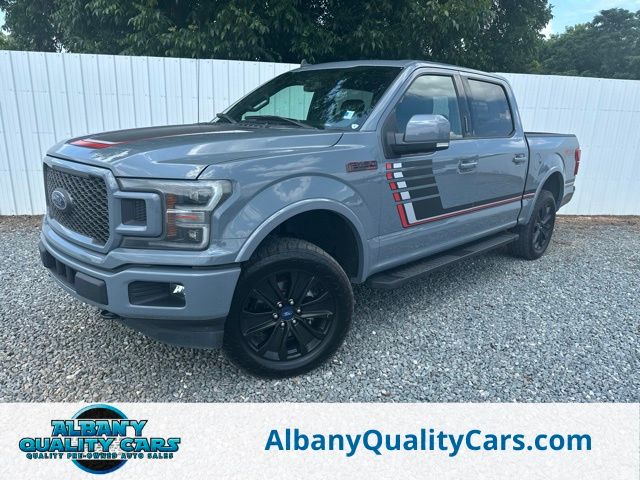 Gray Metallic 2019 Ford F-150 Pickup Truck Four-Wheel Drive Automatic