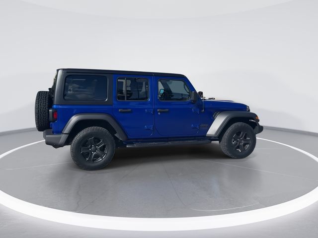 Used 2020 Blue Jeep Unlimited Sport S image 8