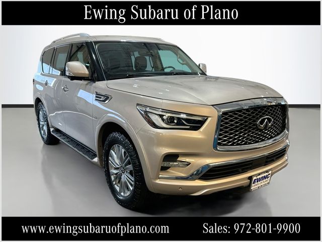 Champagne Quartz 2018 INFINITI QX80 SUV / Crossover All-Wheel Drive 7-Speed Automatic
