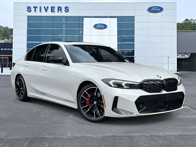Mineral White Metallic 2023 BMW 3 Series Sedan Rear-Wheel Drive 8-Speed Automatic