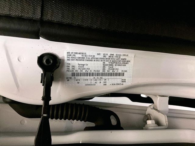 2018 Ford Focus S White at Phil Fitts Ford