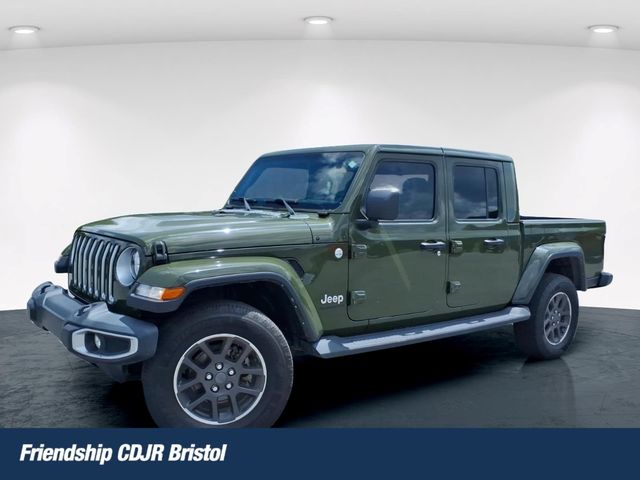 Sarge Green Clearcoat 2022 Jeep Gladiator Pickup Truck Four-Wheel Drive 8-Speed Automatic