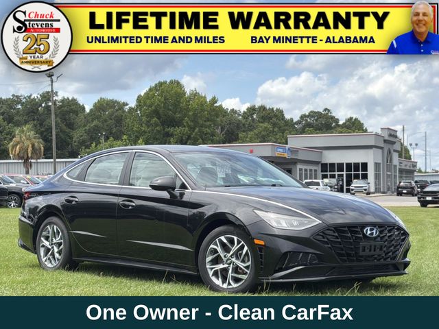 Onyx Black 2023 Hyundai Sonata Sedan Front-Wheel Drive 8-Speed Automatic