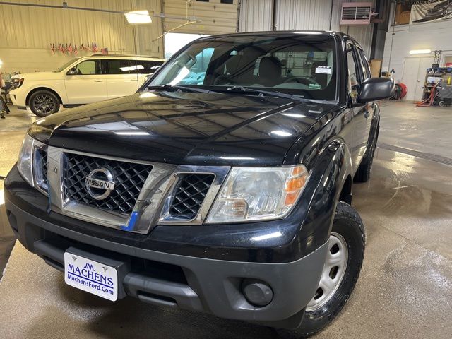 Gray (Magnetic Black) 2018 Nissan Frontier S Crew Cab 4WD Pickup Truck Four-Wheel Drive 5-Speed Automatic Overdrive