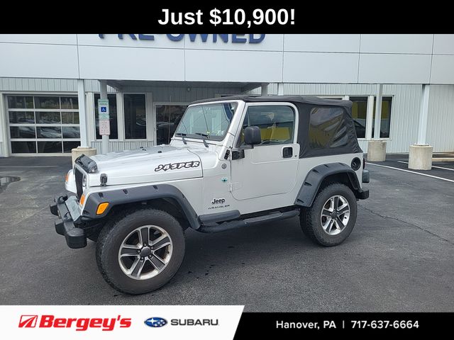 Bright Silver Metallic Clearcoat 2004 Jeep Wrangler X SUV / Crossover Four-Wheel Drive 4-Speed Automatic