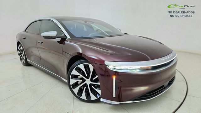 Zenith Red Metallic 2025 Lucid Air Sedan All-Wheel Drive 1-Speed Automatic