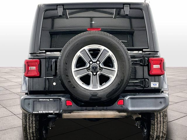 2018 Jeep Wrangler Unlimited Sahara Black at Bob Ruth Ford