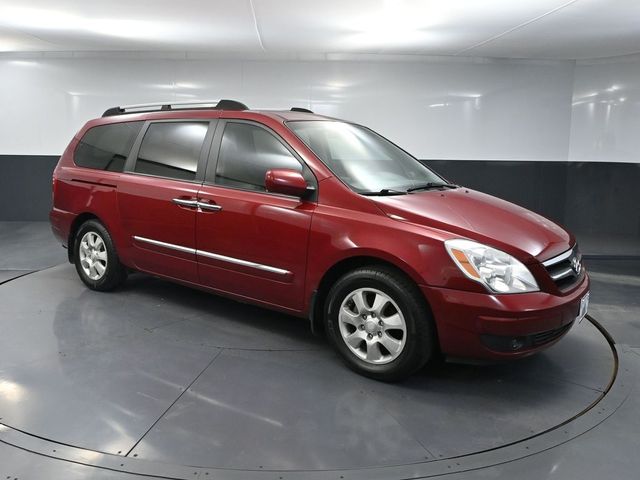Cranberry Red 2008 Hyundai Entourage Minivan Front-Wheel Drive 5-Speed Automatic Overdrive