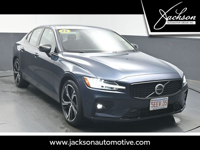 Dark Blue 2025 Volvo S60 B5 Core AWD Sedan All-Wheel Drive Automatic