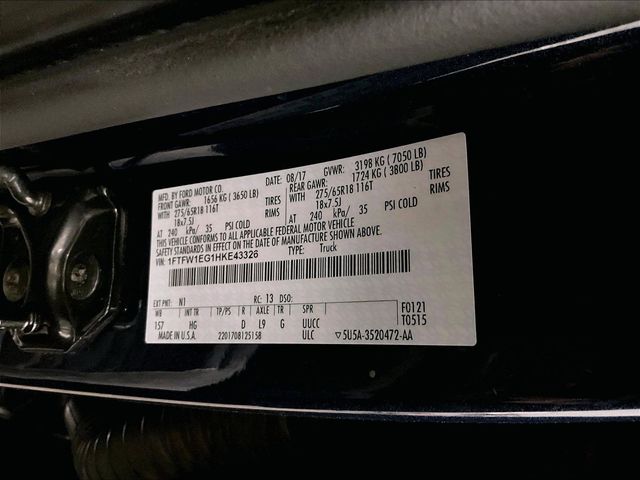 2017 Ford F-150 Lariat Blue at Luther Ford