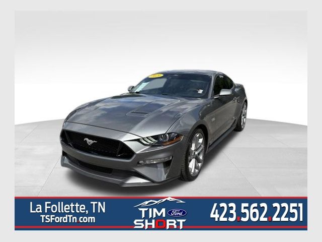 Gray Metallic 2021 Ford Mustang Coupe Rear-Wheel Drive Automatic