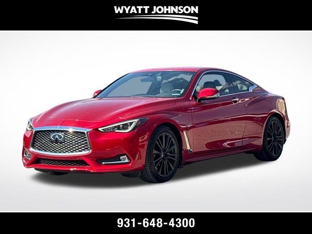 Dynamic Sunstone Red 2017 INFINITI Q60 Coupe All-Wheel Drive 7-Speed Automatic