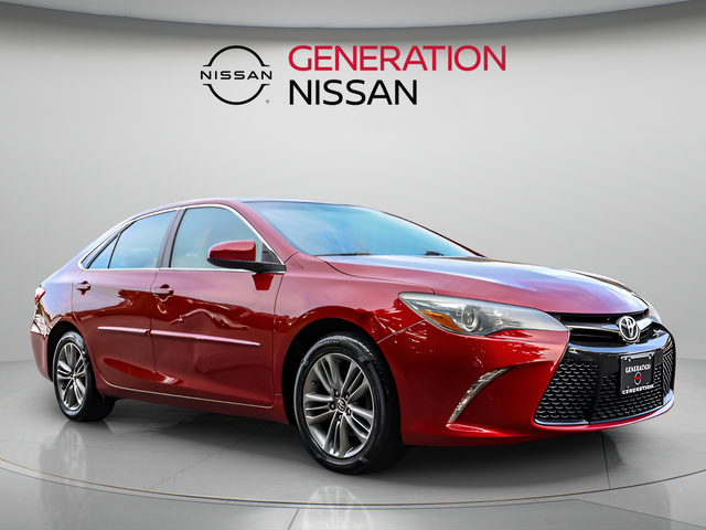 Red (Ruby Flare Pearl) 2016 Toyota Camry Sedan Front-Wheel Drive 6-Speed Automatic