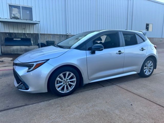 Classic Silver Metallic 2026 Toyota Corolla Hatchback Hatchback Front-Wheel Drive Continuously Variable Transmission