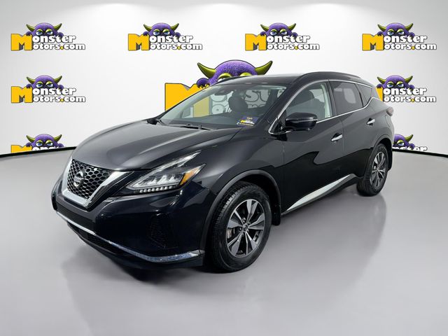 Black 2020 Nissan Murano SV AWD SUV / Crossover All-Wheel Drive Continuously Variable Transmission