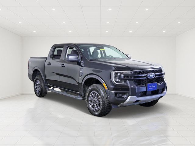 Shadow Black 2024 Ford Ranger Pickup Truck Four-Wheel Drive Automatic