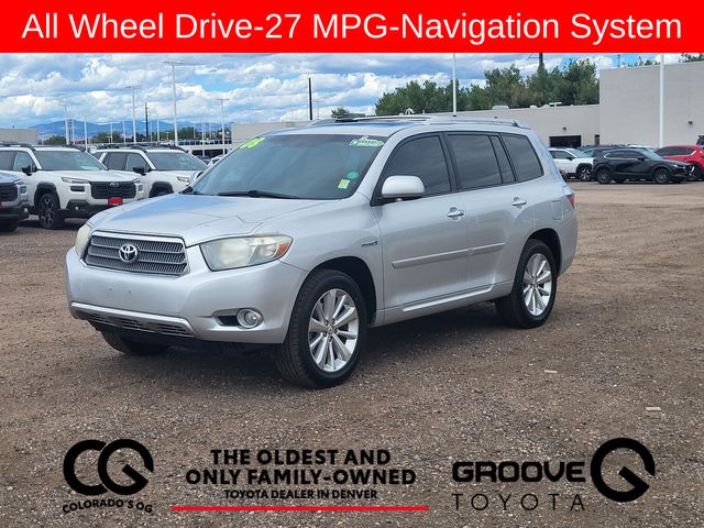 2008 Toyota Highlander Hybrid Plata (Classic Silver Metallic) SUV/Crossover Tracción en las cuatro ruedas Transmisión variable continua