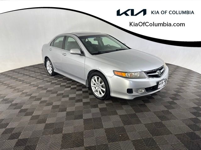 Alabaster Silver Metallic 2006 Acura TSX Sedan Front-Wheel Drive 5-Speed Automatic