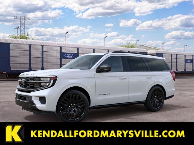 Star White Metallic Tri-Coat 2027 Ford Expedition SUV / Crossover Four-Wheel Drive Automatic