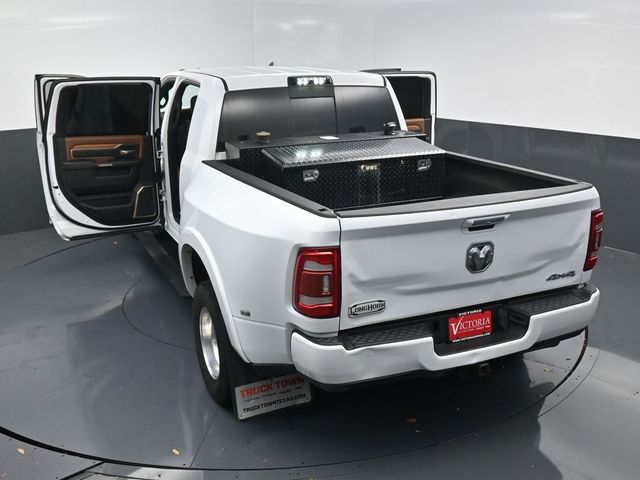 2021 Ram 3500 Laramie Longhorn White at Victoria Chrysler Dodge Jeep Ram