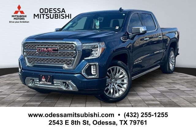 Pacific Blue Metallic 2019 GMC Sierra 1500 Pickup Truck Four-Wheel Drive Automatic