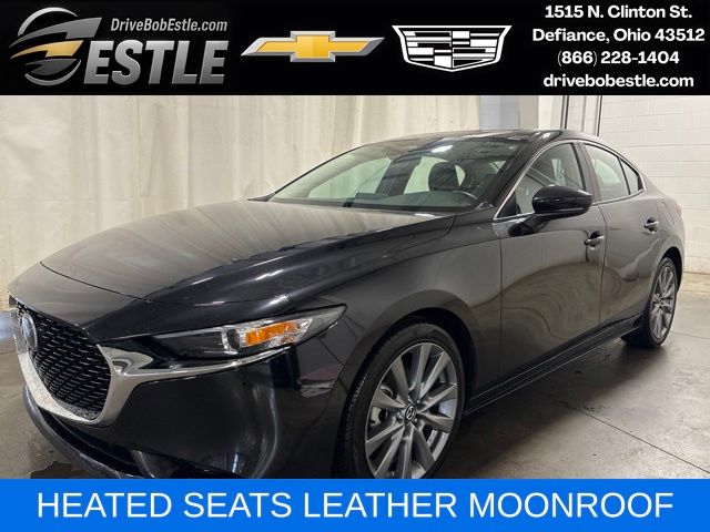 Jet Black Mica 2025 Mazda MAZDA3 Sedan Front-Wheel Drive 6-Speed Automatic
