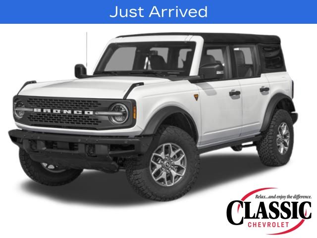Blue (Azure Gray Metallic) 2024 Ford Bronco Badlands 4-Door 4WD SUV / Crossover Four-Wheel Drive Automatic
