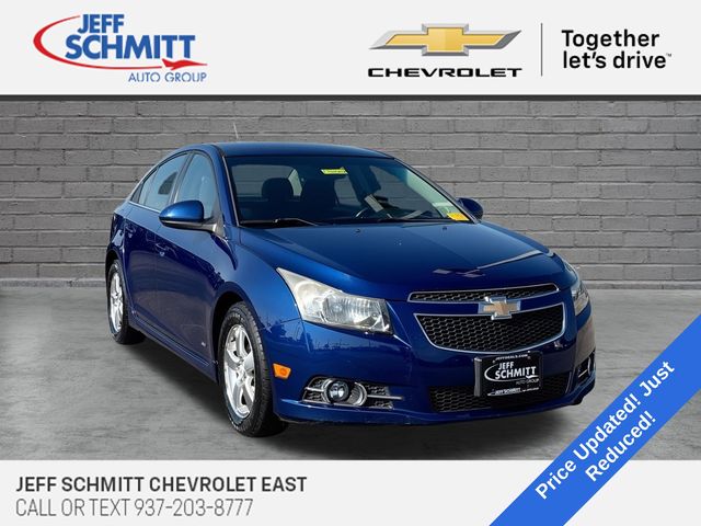Blue Topaz Metallic 2012 Chevrolet Cruze Sedan Front-Wheel Drive 6-Speed Automatic Overdrive