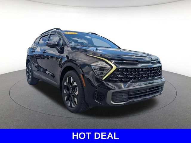 Ebony Black 2024 Kia Sportage SUV / Crossover All-Wheel Drive 8-Speed Automatic