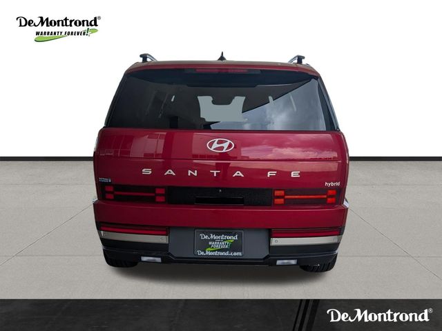 2026 Hyundai Santa Fe Hybrid Limited Red at DeMontrond Gulf Freeway