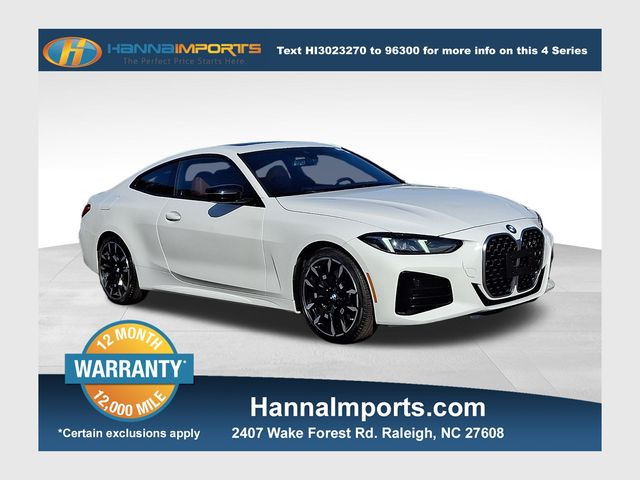 2025 BMW 4 Series 430i Coupe xDrive