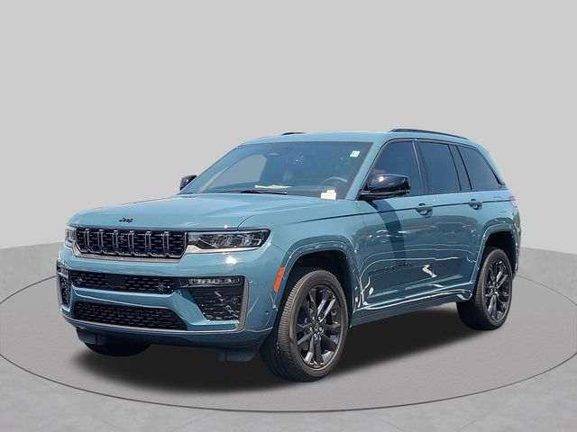 Gray (Steel Blue) 2026 Jeep Grand Cherokee SUV / Crossover Four-Wheel Drive 8-Speed Automatic
