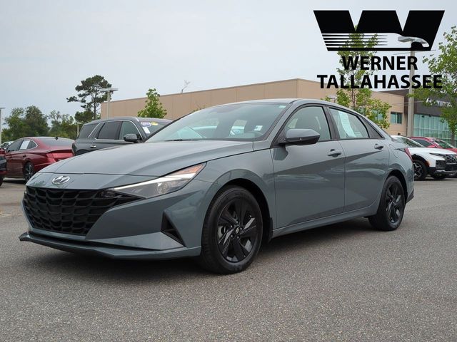 Electric Shadow 2022 Hyundai Elantra SEL FWD Sedan Front-Wheel Drive Continuously Variable Transmission