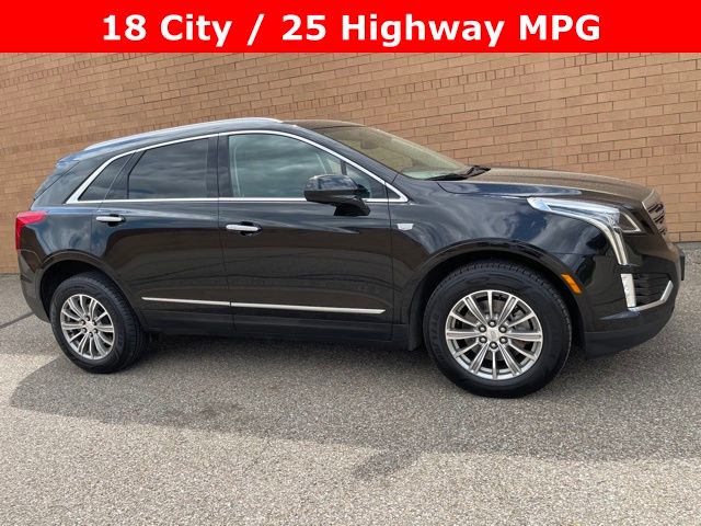 Stellar Black Metallic 2019 Cadillac XT5 Luxury AWD SUV / Crossover Four-Wheel Drive 8-Speed Automatic