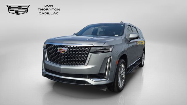 Argent Silver Metallic 2023 Cadillac Escalade ESV SUV / Crossover Four-Wheel Drive Automatic